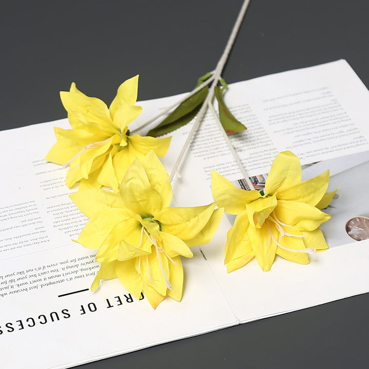 Dekorative Lebensgroße Blumenstielanordnung für Zuhause