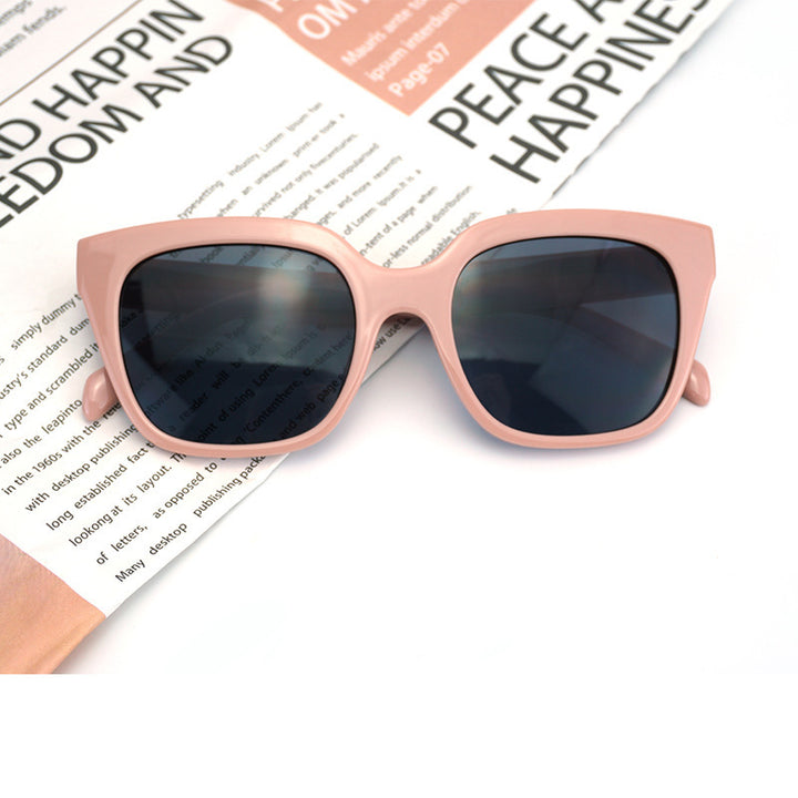 Damen Modische oversized Sonnenbrille mit markantem Rahmen Karnz