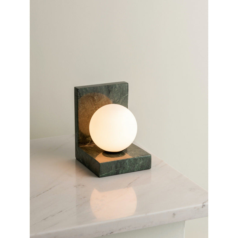 Künstlerische Alabaster Tischlampe