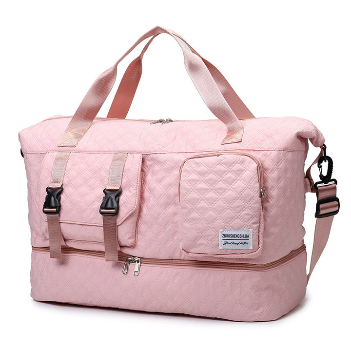 Premium gep quiltete Reisetasche