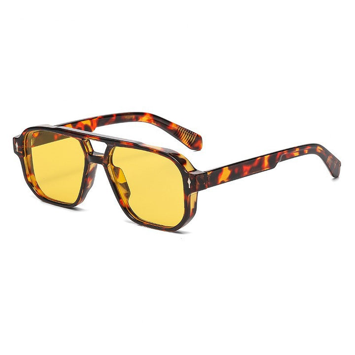 Geometrische Rahmen Sonnenbrille Karnz