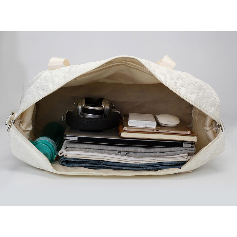 Premium gesteppte Wochenend-Duffel-Tasche