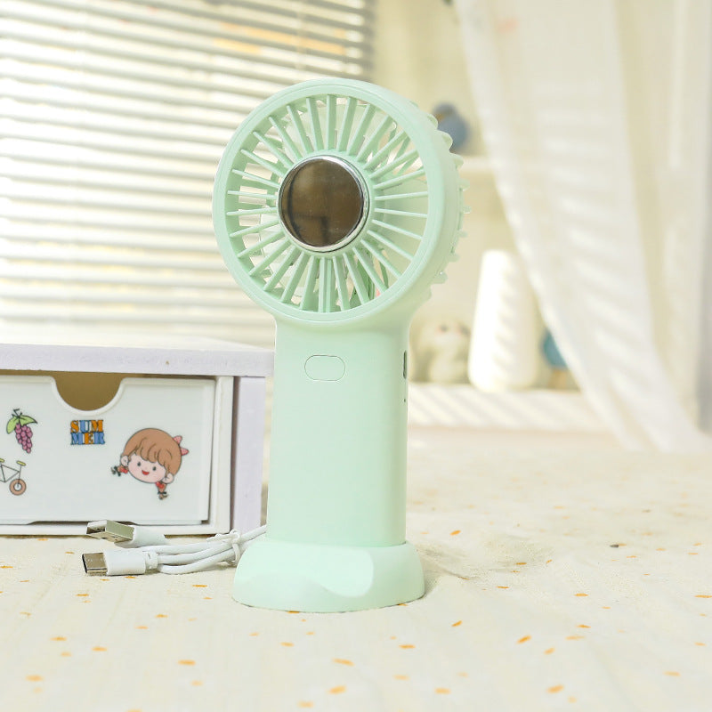 Unisex Tragbarer Tischventilator mit USB-Anschluss und mehreren Geschwindigkeitsstufen Karnz
