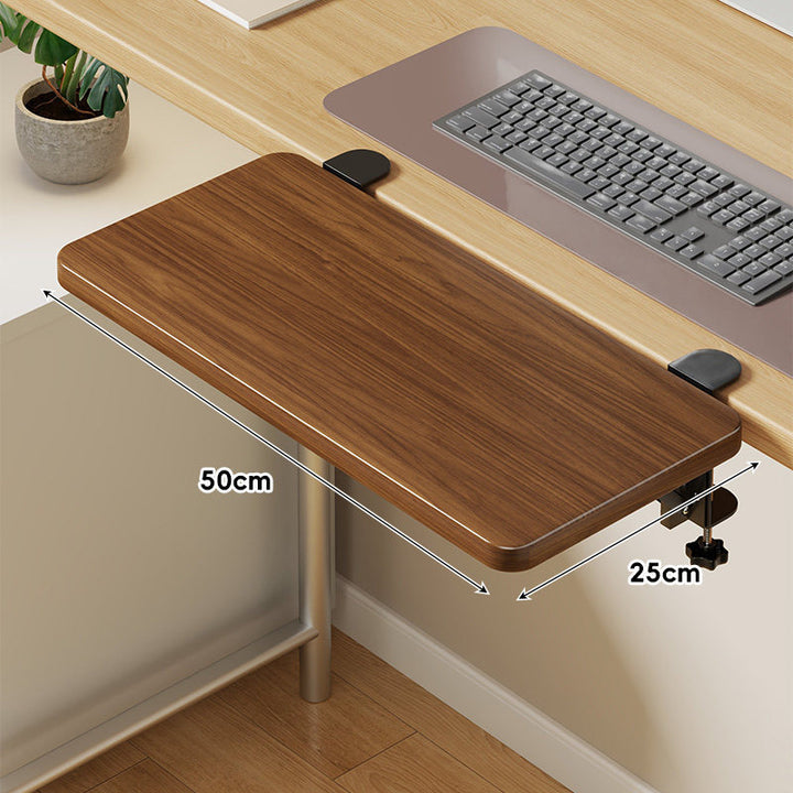 Unter-Tisch Gleitschienen-Tastaturablage und Schreibtischverlängerung mit sanfter Gleitmontage
