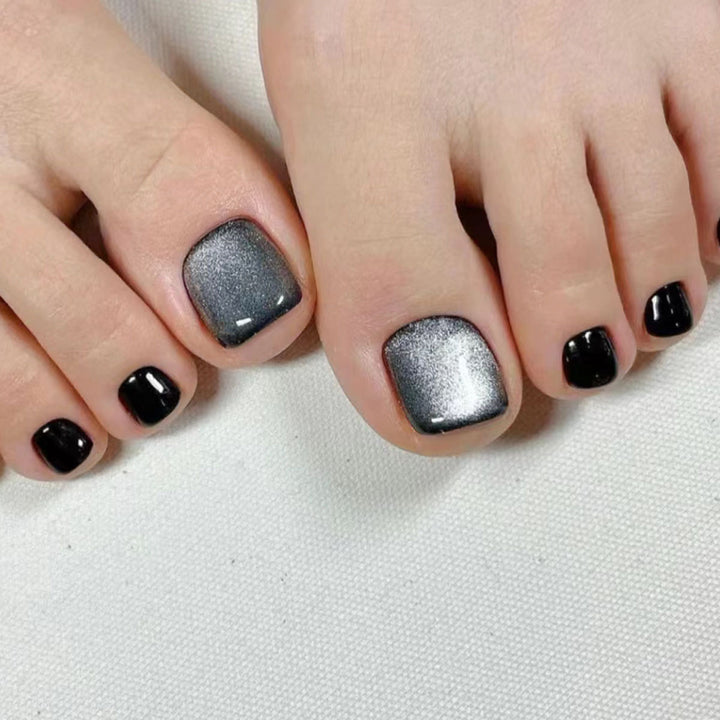 Künstlerische Nagelkunst Pediküre