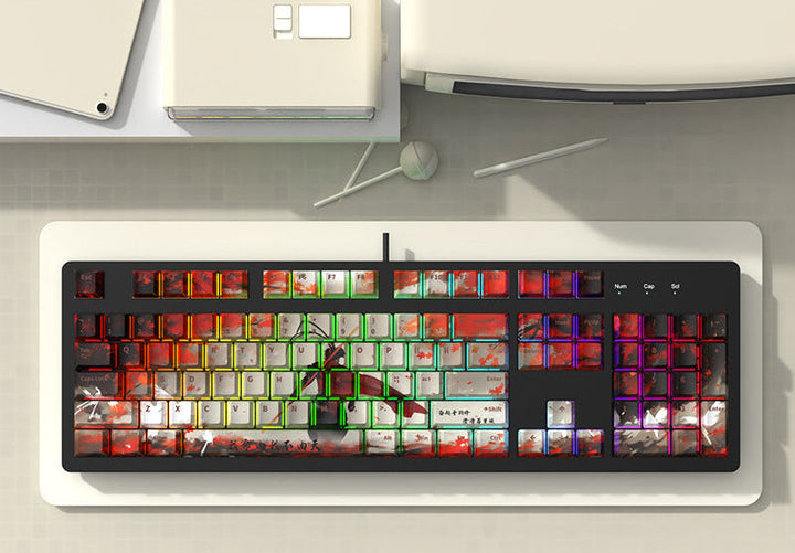 Künstlerisch Themed Mechanische Tastatur Karnz