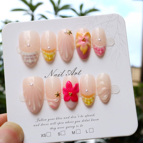 Dekorative Nagelkunst