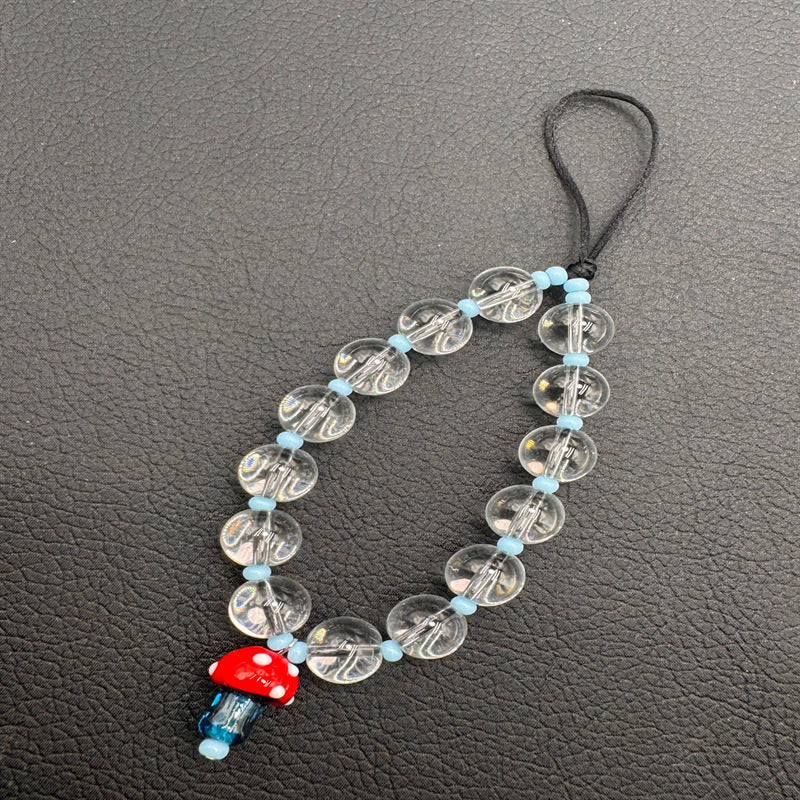 Einzigartiger Perlen-Handy Charm Halter Karnz