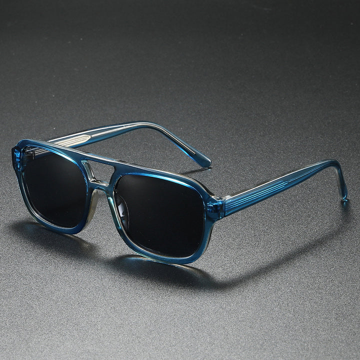 Damen modische Sonnenbrille im eleganten, kantigen Design Karnz