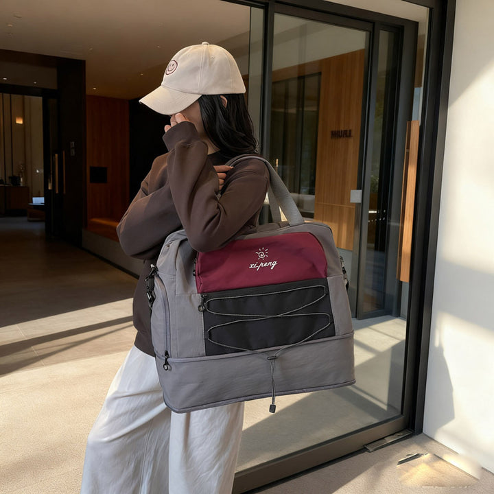 Geräumige Mehrfach-Fach Reisetasche Karnz