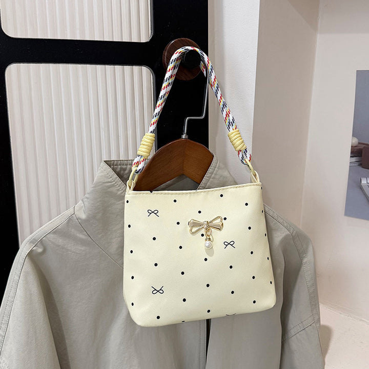 Chic Bow-Akzent Handtasche
