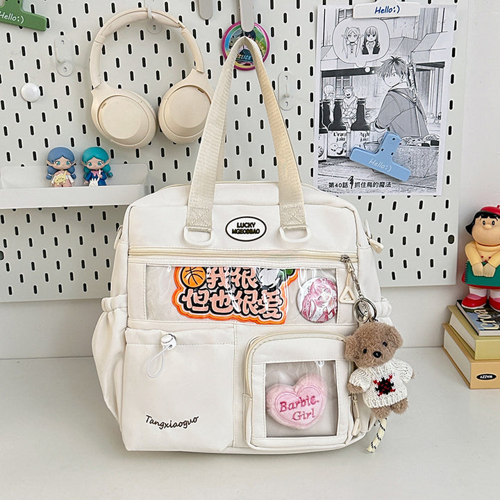 Stylische Mehrfach-Taschen Tote Bag