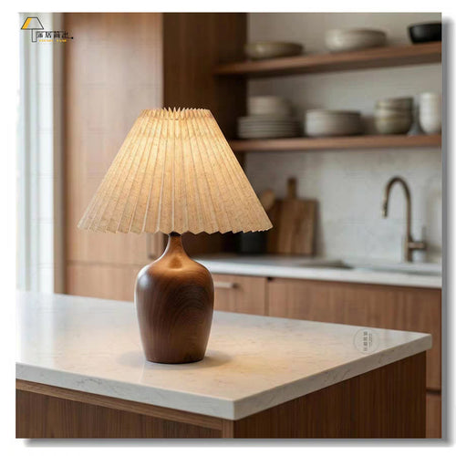 Moderne Gefaltete Papier Schatten Tischlampe