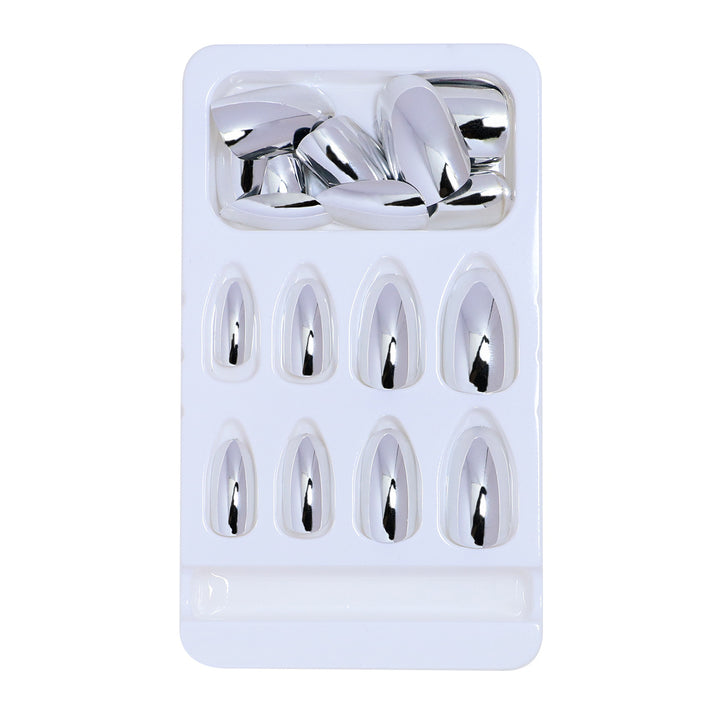 Metallic Glänzendes Press-On Nagelset Karnz