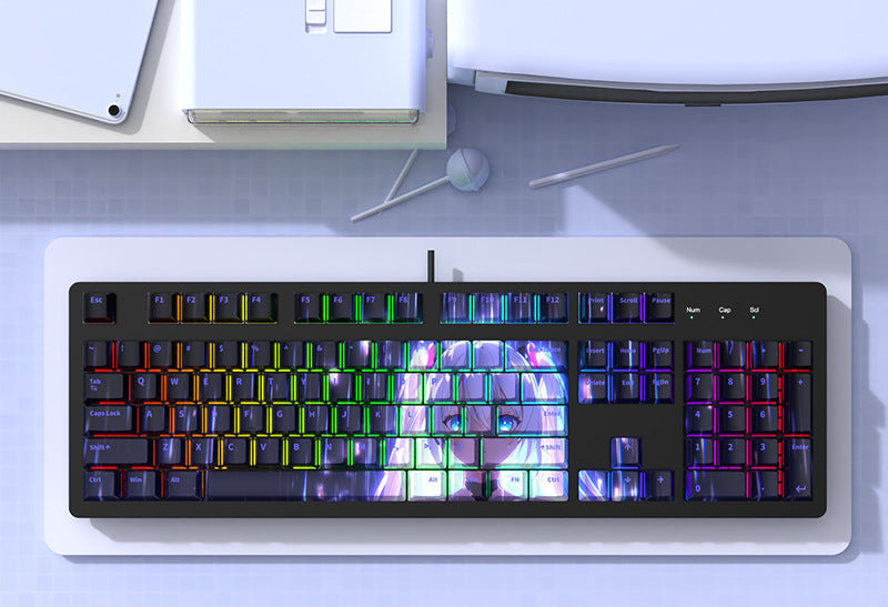 Künstlerisch Themed Mechanische Tastatur Karnz