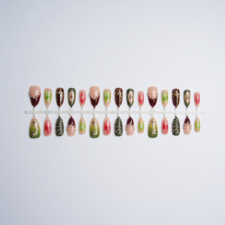 Elegante Kunstnagel-Designs Karnz