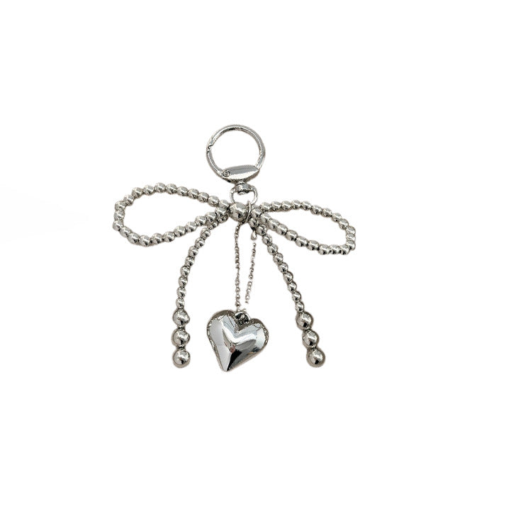 Eleganter Perlencharms-Schlüsselanhänger Karnz