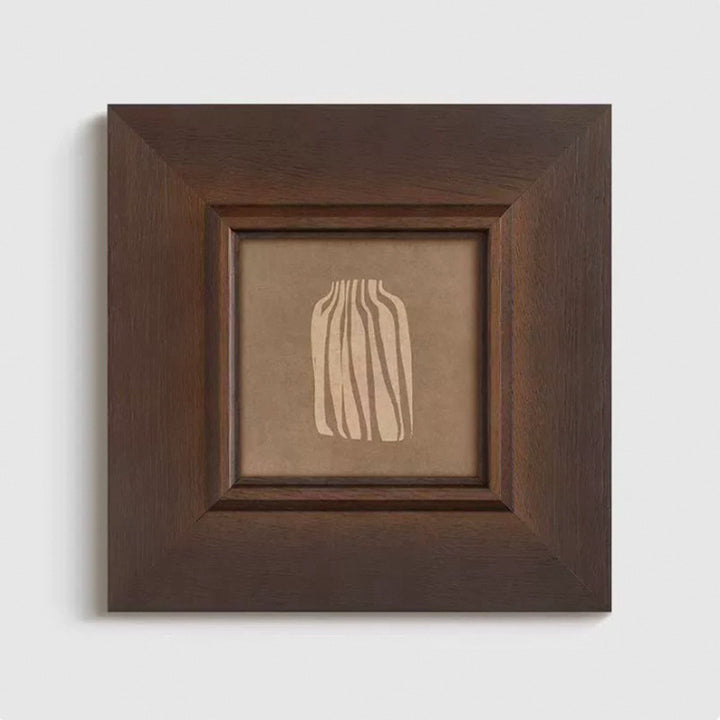 Gerahmte moderne abstrakte Kunst