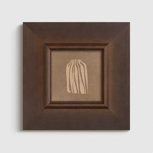 Gerahmte moderne abstrakte Kunst