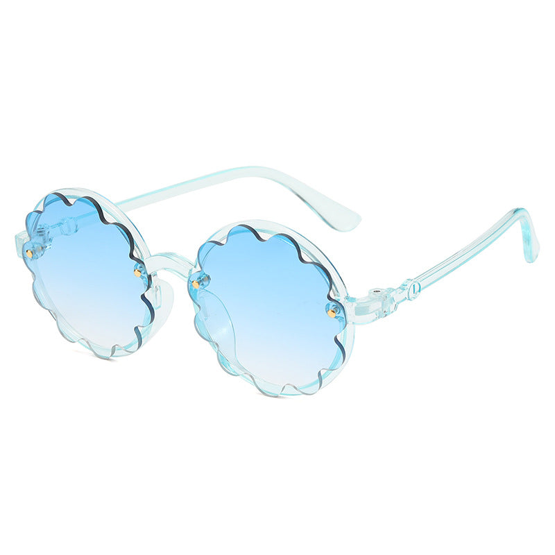 Damen verspielte Sonnenbrille mit floralem Design Karnz