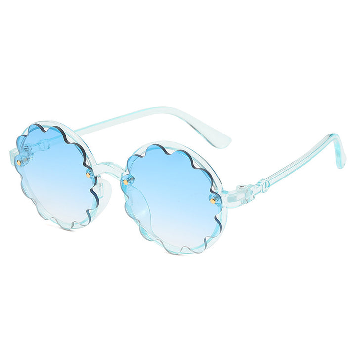 Damen verspielte Sonnenbrille mit floralem Design Karnz