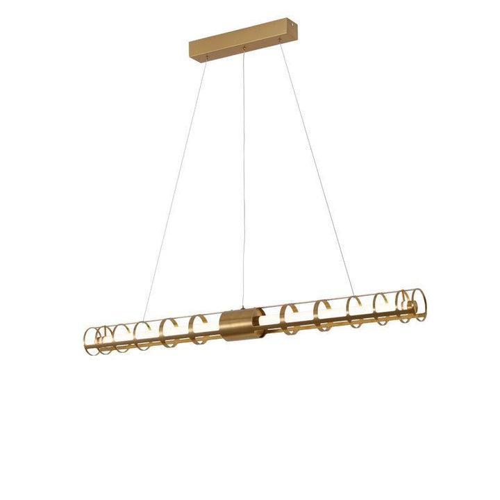 Moderne lineare Pendelleuchte