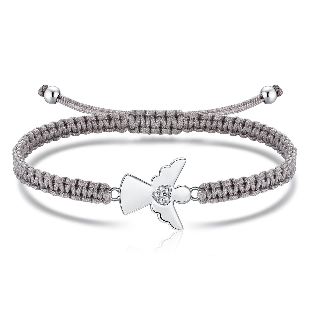 Verstellbares Engel Charm Armband Karnz