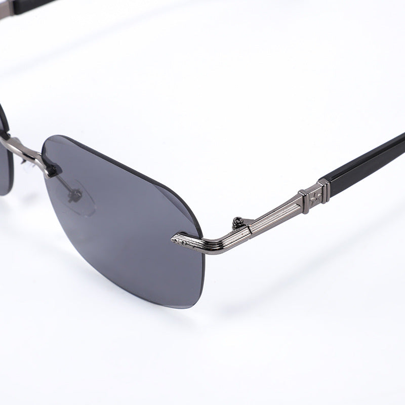 Damen elegante quadratische Sonnenbrille Karnz