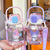 Damen Praktische Trinkflasche mit ergonomischem Griff Karnz