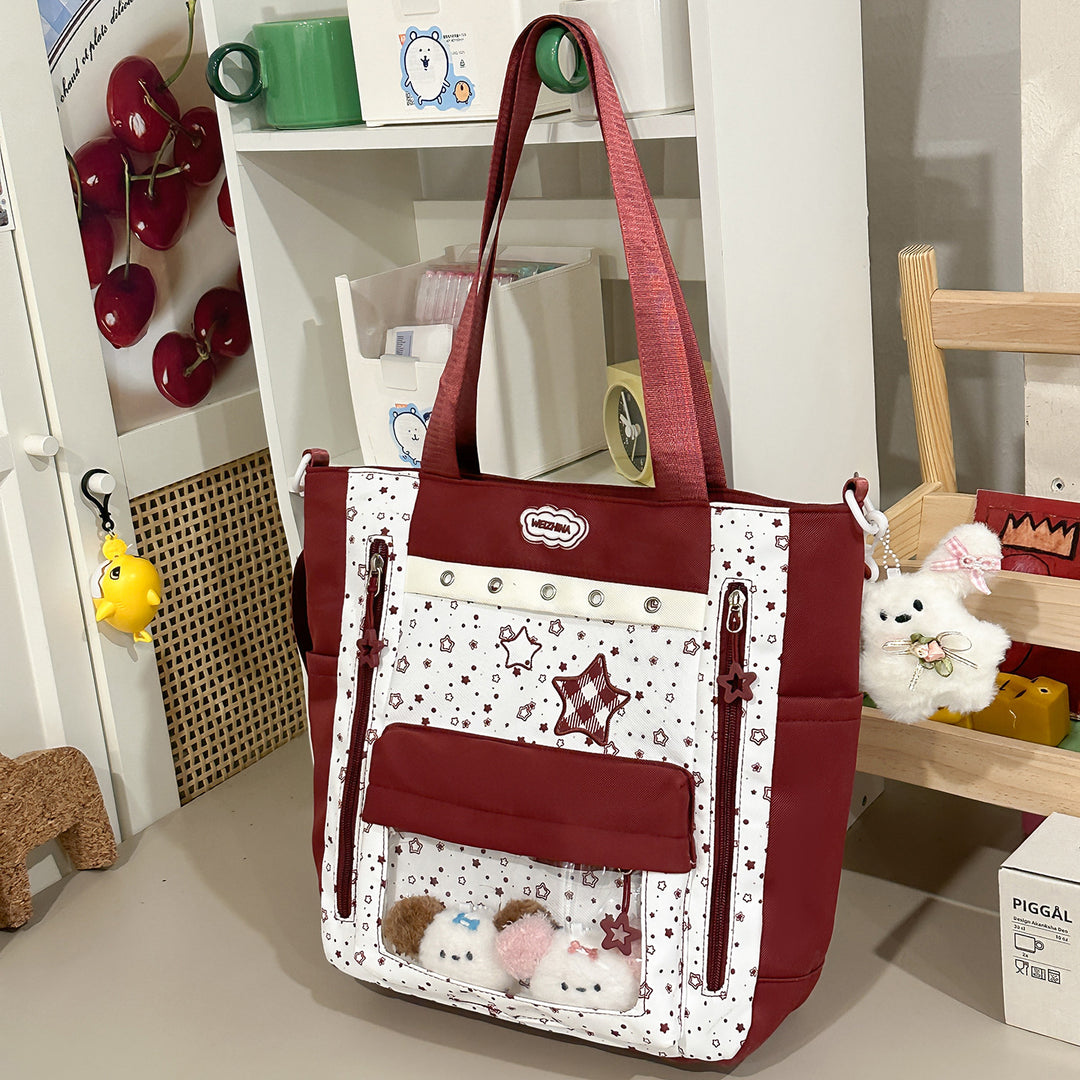 Transparente Taschen-Rucksack Karnz