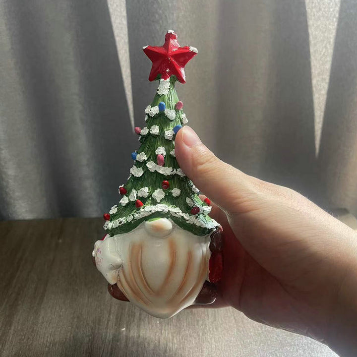 Dekorative Weihnachtsmann Statue Karnz