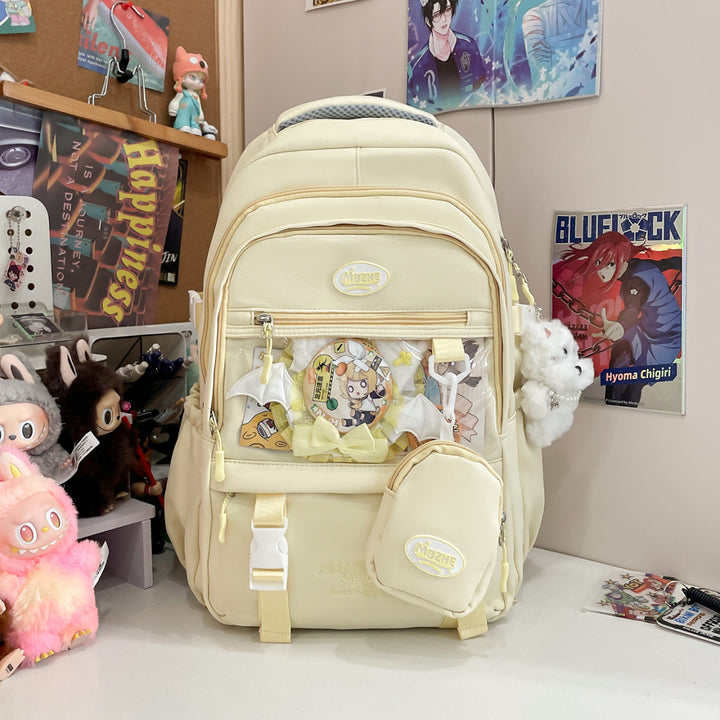 Niedlicher Charakter-Themen-Multi-Taschen-Rucksack