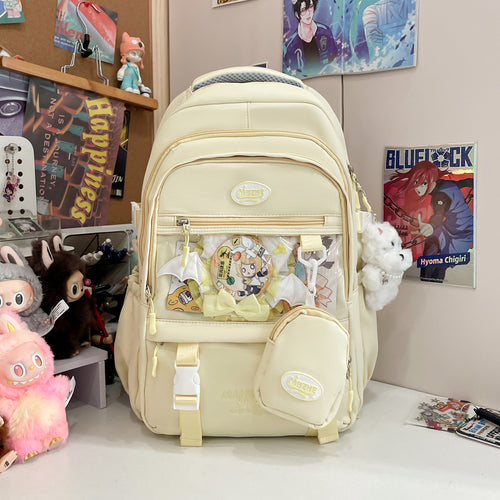 Niedlicher Charakter-Themen-Multi-Taschen-Rucksack