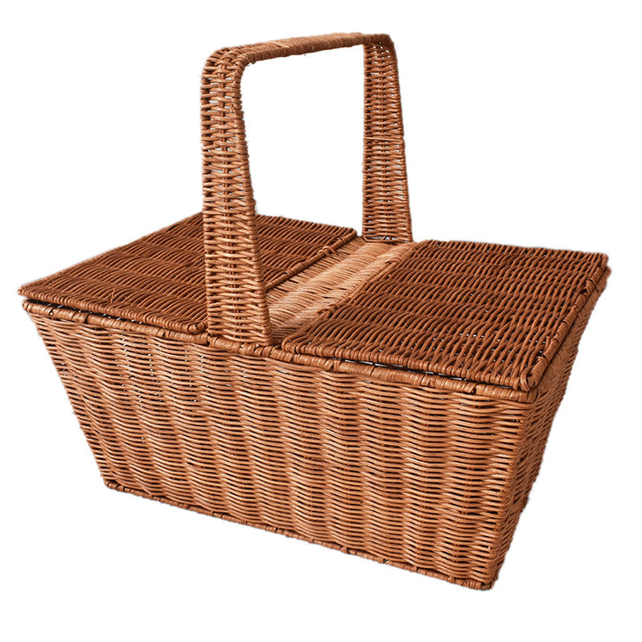 Handgewebter Picknickaufbewahrungskorb Karnz