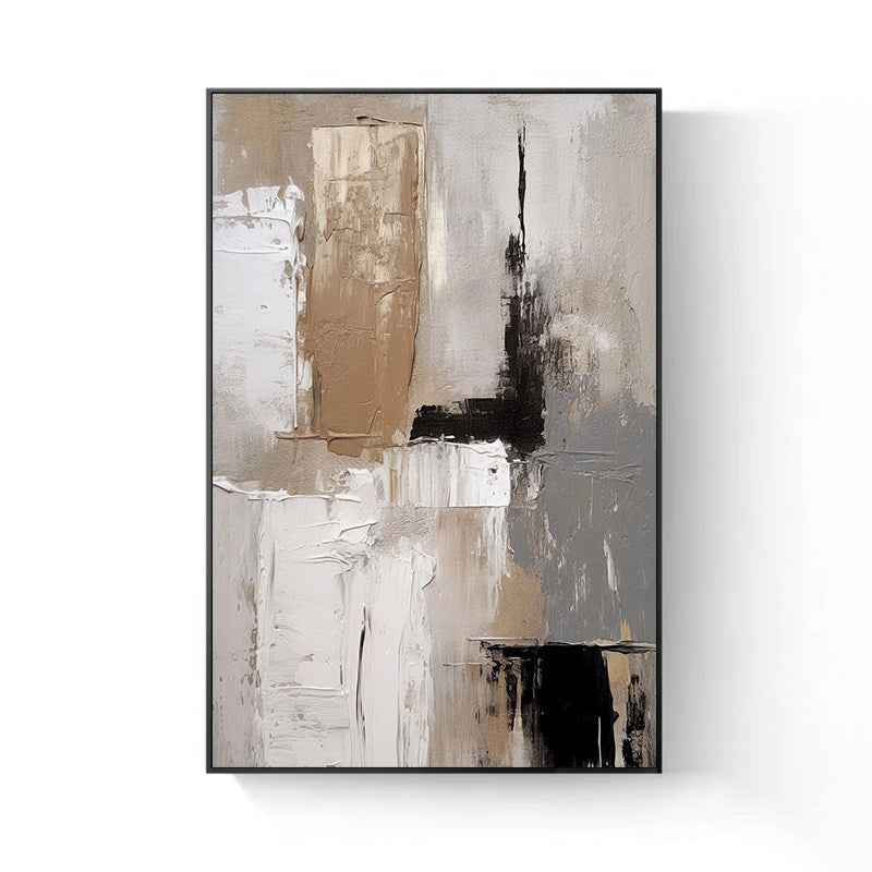Abstract Texturiertes Wandkunstwerk für das Zuhause