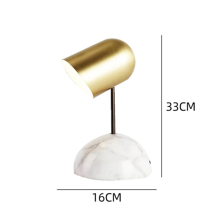 Moderne Gold Akzent Tischlampe