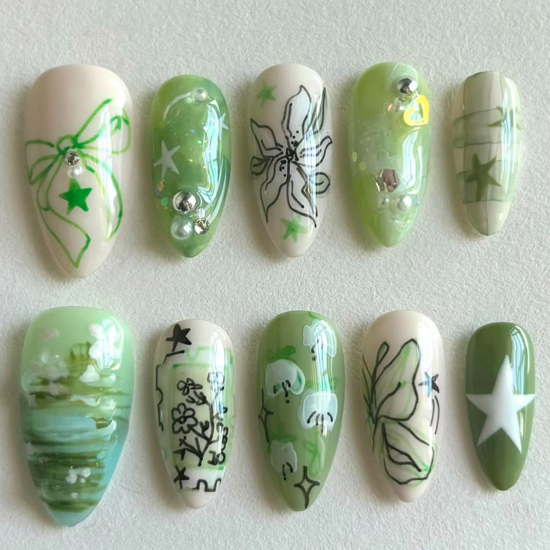 Thematic Artisan Press-On Nail Set Karnz