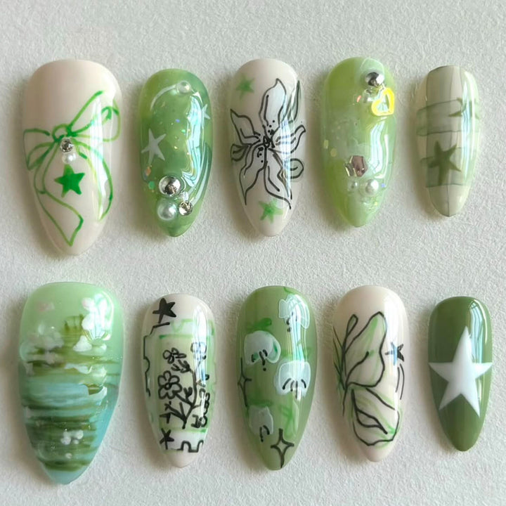 Thematic Artisan Press-On Nail Set Karnz