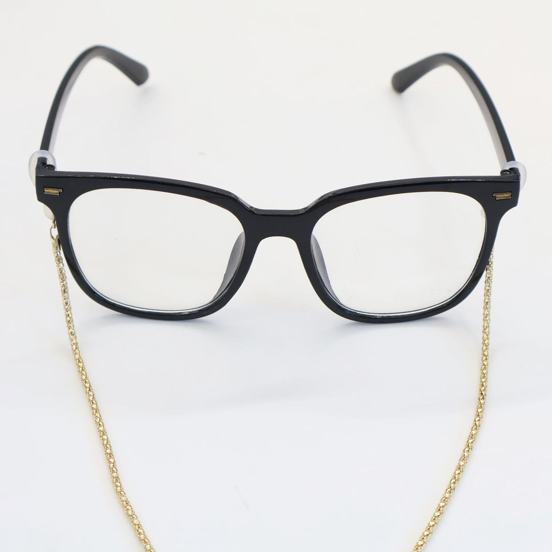 Chic Metallische Brillen Kette Karnz