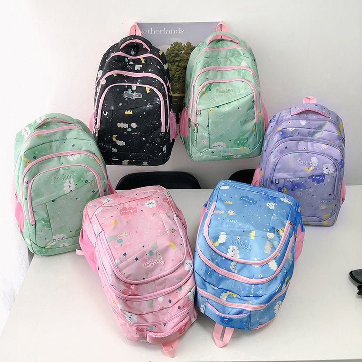 Fröhlicher Schulrucksack mit Kindgerechtem Design Karnz