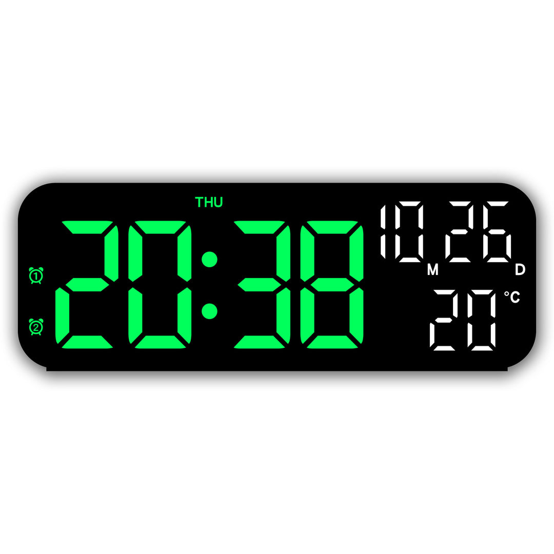 Digitaler Wecker mit Großem Led-Display und Wetterfunktion Karnz
