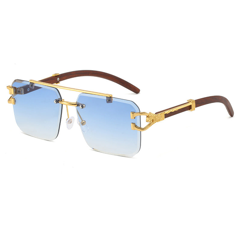 Damen exklusive Designer-Sonnenbrille mit luxuriösen Akzenten Karnz