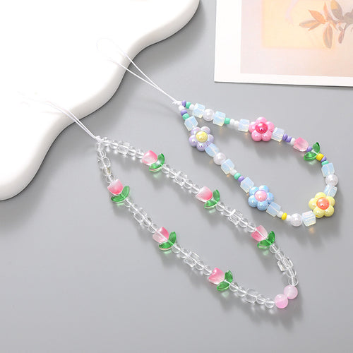 Floral Perlen Brillenhalter Karnz