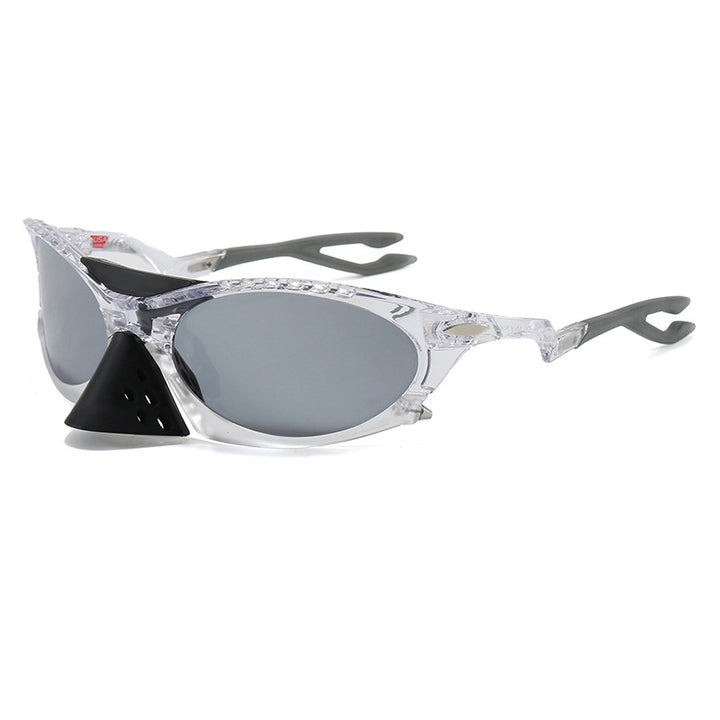 Damen Sportliche Outdoor-Sonnenbrille mit UV-Schutz und ergonomischem Design Karnz