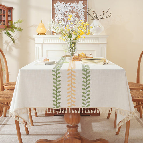 Bohemian Blattmuster Tischdecke