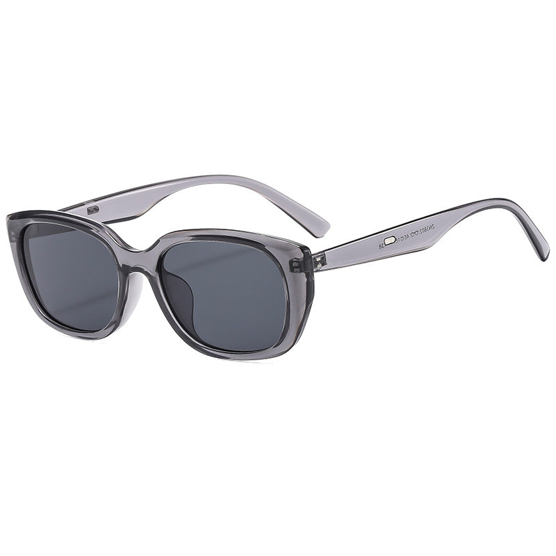 Damen modische oversized Sonnenbrille mit stilvollem Kunststoffrahmen Karnz