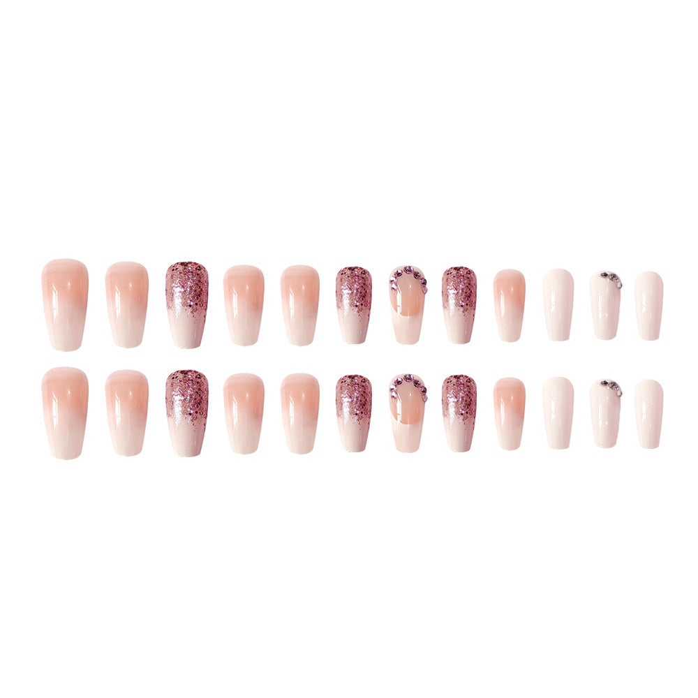 Dekoratives Press-On Nagelset Karnz