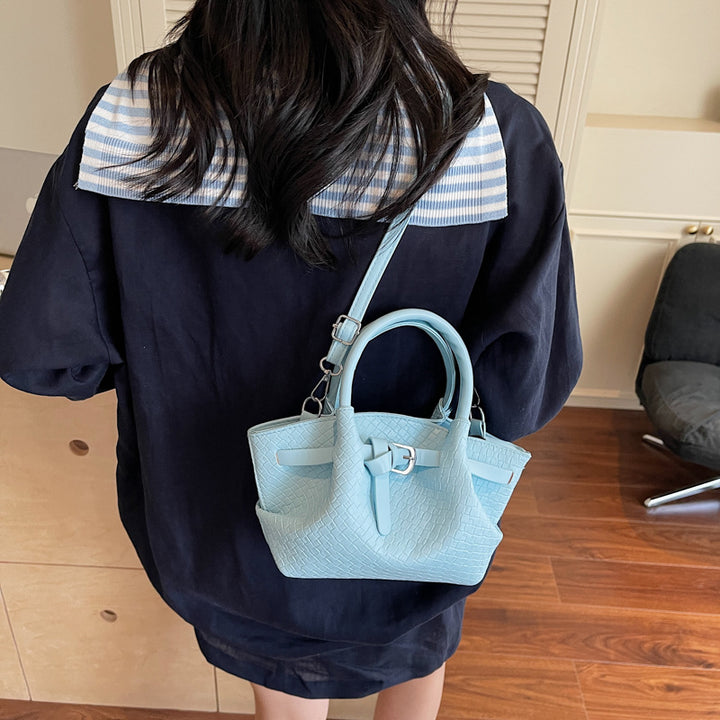 Stylish Woven Structured Handbag Karnz