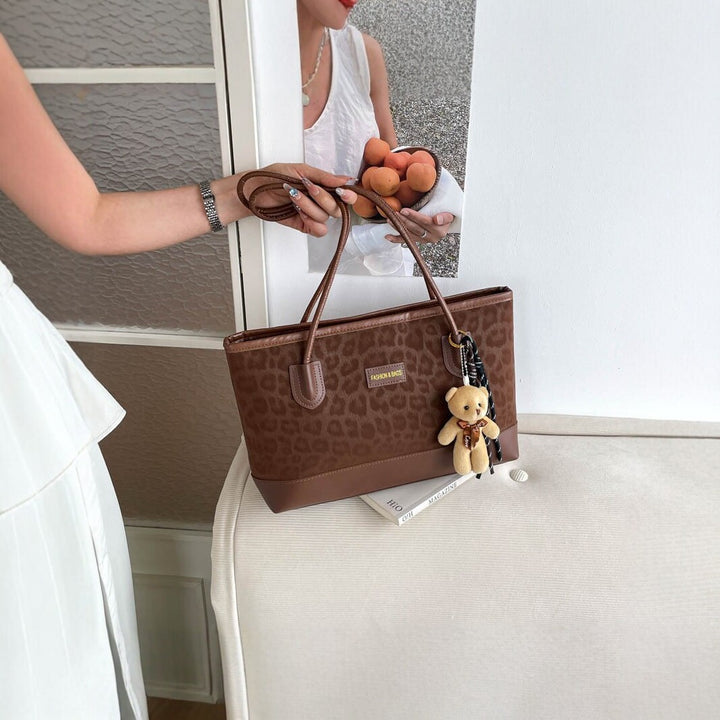 Stylische Tierdruck Tragetasche