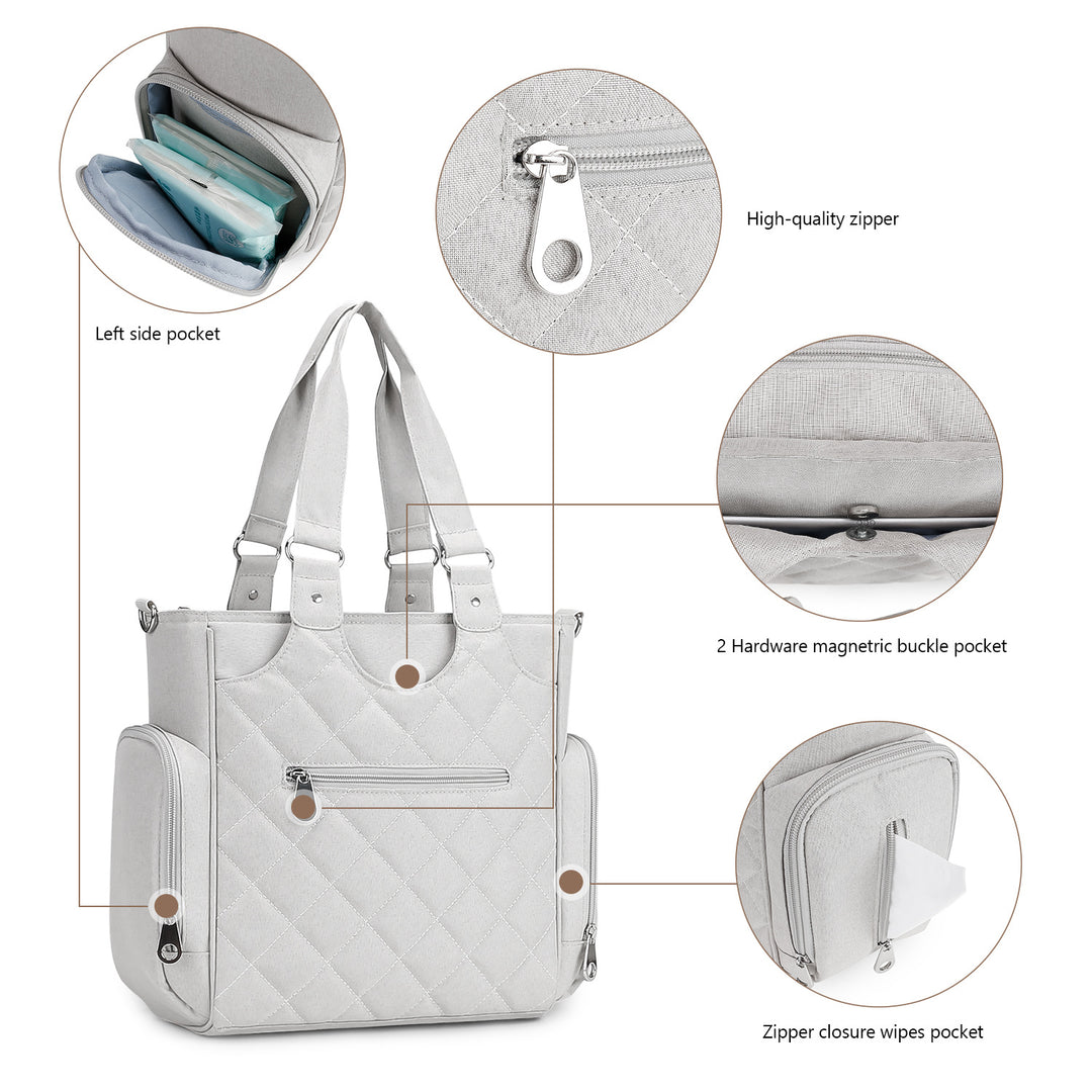 All-In-One Wickeltasche mit Multifunktionalem Zubehör Karnz